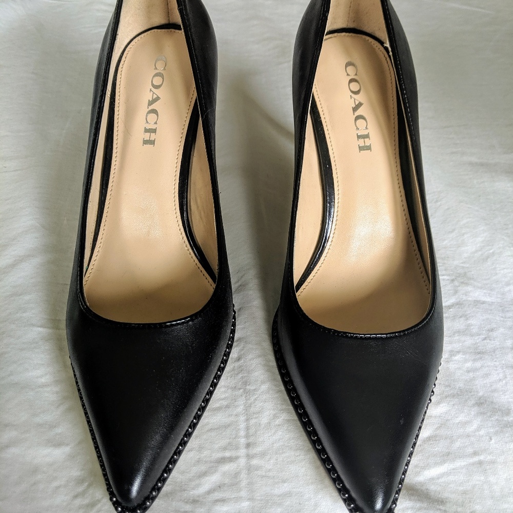 Coach Vonna Leather Pump